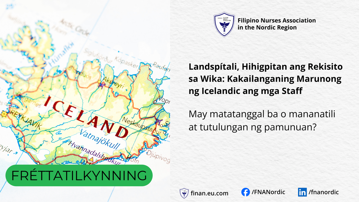 Landspítali, Hihigpitan ang Rekisito sa Wika: Kakailanganing Marunong ng Icelandic ang mga Staff