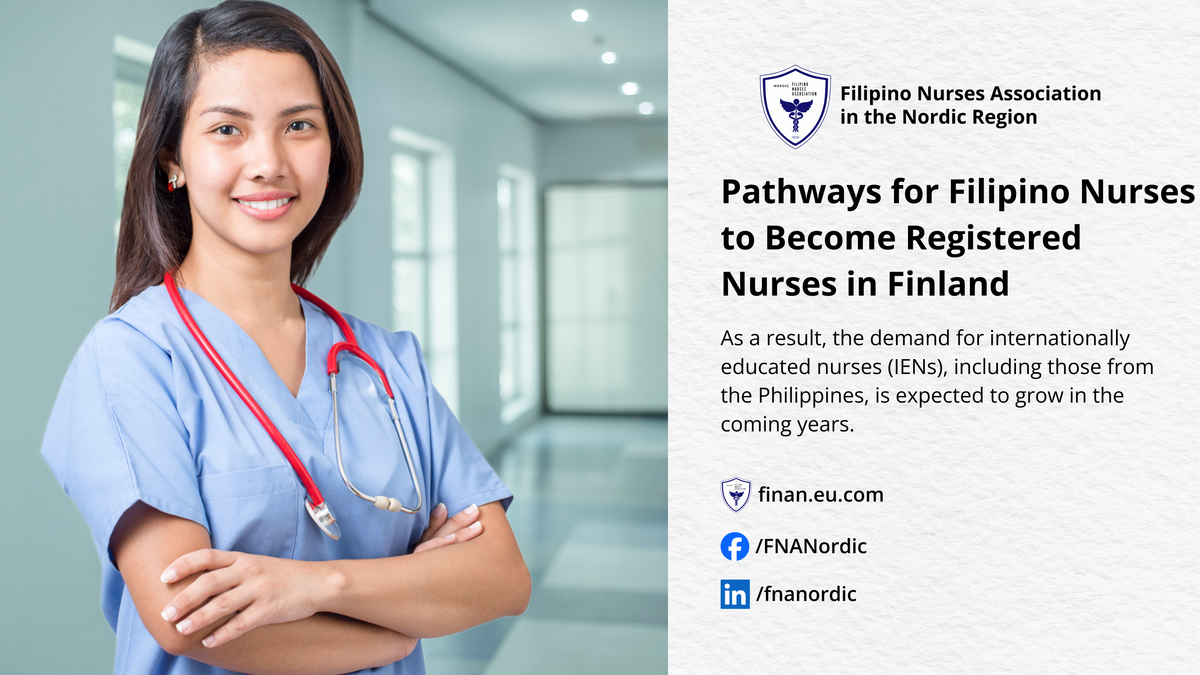 Pathways for Filipino Nurses to Become Registered Nurses in Finland