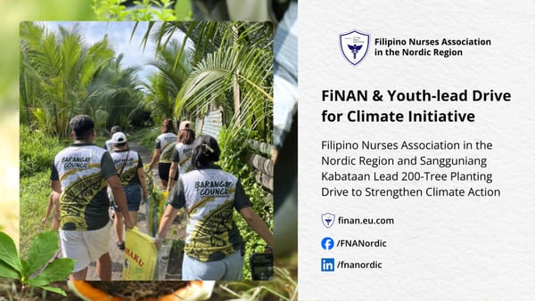 FiNAN & Youth-lead Drive for Climate Initiative