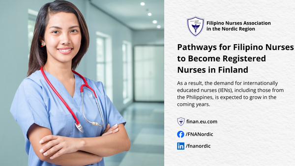 Pathways for Filipino Nurses to Become Registered Nurses in Finland